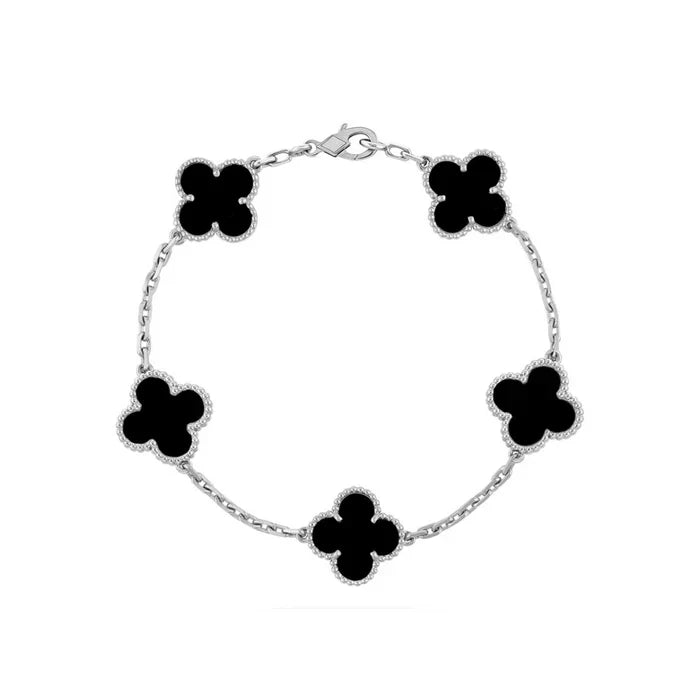 Alhambra Vintage Silver Bracelet