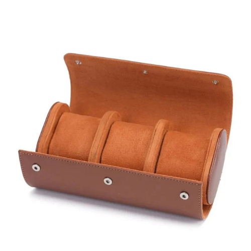 Poedagar® Estuche de Cuero para 3 Relojes