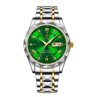 Verde y dorado